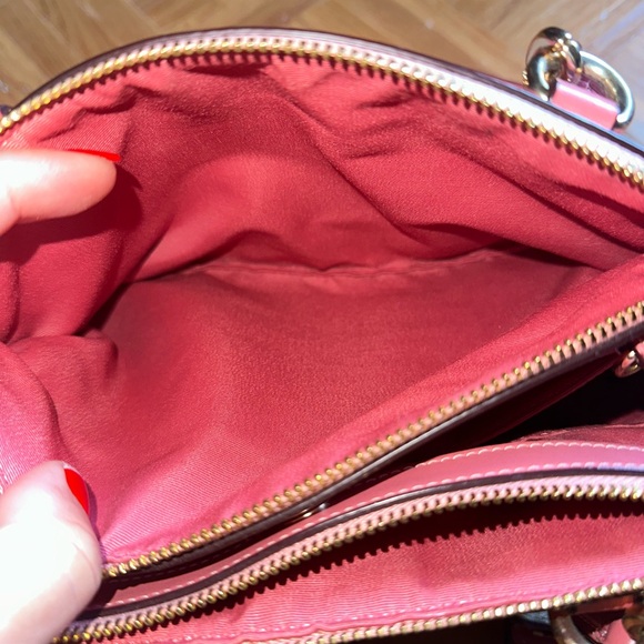 COACH MINI BROOKE CARRYALL WITH MATCHING WALLET - Picture 3 of 7